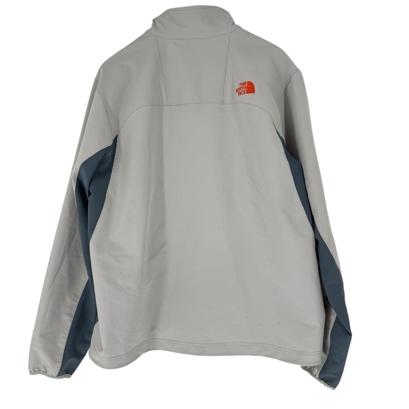 The North Face Windwall Light Gray softshell Men's Jacket - Picture 2 of 9